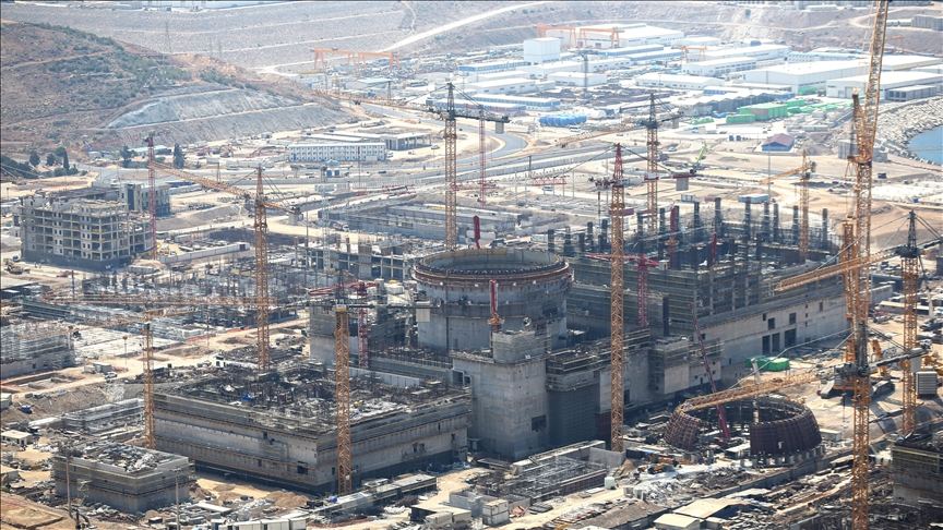 أعمال موقع محطة أكويو للطاقة النووية — عبر شريكنا BINYAPI Enerji